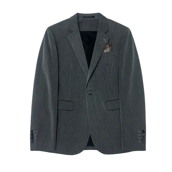 High quality plus-size men's wear (suit + vest + trousers) wedding bridegroom all matching business three-piece set